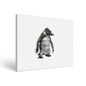 Холст прямоугольный с принтом Пингвинопитек в Тюмени, 100% ПВХ |  | лженаука | пингвин