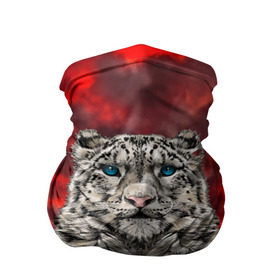Бандана-труба 3D с принтом Леопард в Тюмени, 100% полиэстер, ткань с особыми свойствами — Activecool | плотность 150‒180 г/м2; хорошо тянется, но сохраняет форму | 3d | cat | арт | вечер | взгляд | закат | кот | кот хипстер | котёнок | котятки | котятушки | кошечки | кошка | леопард | мордочка | ночь