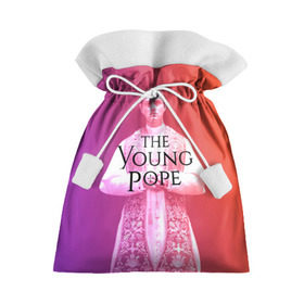 Подарочный 3D мешок с принтом The Young Pope в Тюмени, 100% полиэстер | Размер: 29*39 см | Тематика изображения на принте: young pope | джуд | лоу | молодой папа