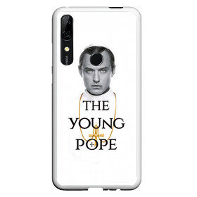 Чехол для Honor P Smart Z с принтом The Young Pope в Тюмени, Силикон | Область печати: задняя сторона чехла, без боковых панелей | young pope | джуд | лоу | молодой папа