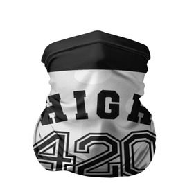 Бандана-труба 3D с принтом High Times 420 Camo в Тюмени, 100% полиэстер, ткань с особыми свойствами — Activecool | плотность 150‒180 г/м2; хорошо тянется, но сохраняет форму | Тематика изображения на принте: camouflage | камо | камуфляж