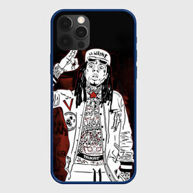 Чехол для iPhone 12 Pro с принтом Lil Wayne 3 в Тюмени, силикон | область печати: задняя сторона чехла, без боковых панелей | Тематика изображения на принте: lil wayne | rap | лил уэйн | рэп | хип хоп