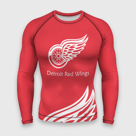 Мужской рашгард 3D с принтом Detroit Red Wings 2017 в Тюмени,  |  | detroit red wings | nhl | спорт | хоккей