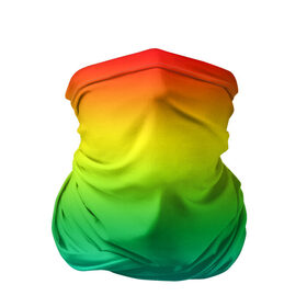 Бандана-труба 3D с принтом Радуга (Градиент) в Тюмени, 100% полиэстер, ткань с особыми свойствами — Activecool | плотность 150‒180 г/м2; хорошо тянется, но сохраняет форму | разноцветный | яркий