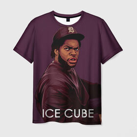 Мужская футболка 3D с принтом Ice Cube 5 в Тюмени, 100% полиэфир | прямой крой, круглый вырез горловины, длина до линии бедер | ice cube | oshea jackson | rap | айс кьюб | гангста рэп | о’ши дже́ксон | рэп