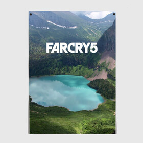 Постер с принтом Far Cry 5 в Тюмени, 100% бумага
 | бумага, плотность 150 мг. Матовая, но за счет высокого коэффициента гладкости имеет небольшой блеск и дает на свету блики, но в отличии от глянцевой бумаги не покрыта лаком | Тематика изображения на принте: far cry | far cry 5 | фар край