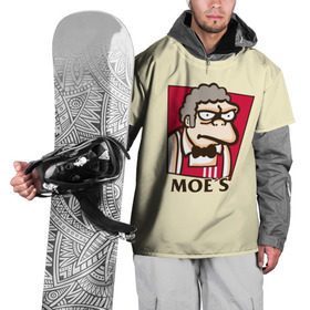 Накидка на куртку 3D с принтом Моррис в Тюмени, 100% полиэстер |  | Тематика изображения на принте: donut | homer | morris | simpson | барт | гомер | мардж | мо сизлак | моррис | пончик | симпсон | симпсоны