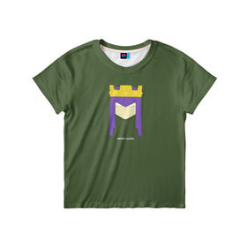 Детская футболка 3D с принтом Clash of clans 5 в Тюмени, 100% гипоаллергенный полиэфир | прямой крой, круглый вырез горловины, длина до линии бедер, чуть спущенное плечо, ткань немного тянется | clash of clans | игры | клэш оф кланс