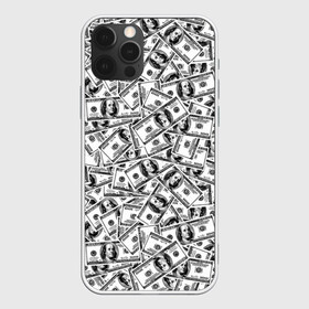 Чехол для iPhone 12 Pro с принтом Benjamin Franklin $ в Тюмени, силикон | область печати: задняя сторона чехла, без боковых панелей | 3d | benjamin franklin | америка | богатство | валюта | денежные купюры | деньги | доллар | зеленые | сша | текстуры