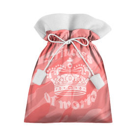 Подарочный 3D мешок с принтом Принцесса #1 в Тюмени, 100% полиэстер | Размер: 29*39 см | Тематика изображения на принте: камо | камуфляж | королева | корона | номер | один | розовый