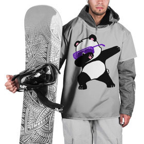Накидка на куртку 3D с принтом Panda в Тюмени, 100% полиэстер |  | panda dab | животные | панда