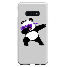 Чехол для Samsung S10E с принтом Panda в Тюмени, Силикон | Область печати: задняя сторона чехла, без боковых панелей | panda dab | животные | панда