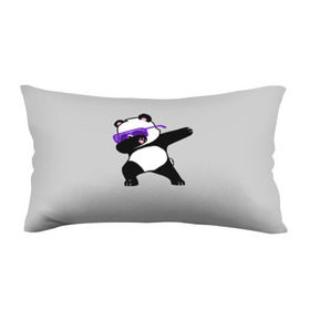 Подушка 3D антистресс с принтом Panda в Тюмени, наволочка — 100% полиэстер, наполнитель — вспененный полистирол | состоит из подушки и наволочки на молнии | panda dab | животные | панда