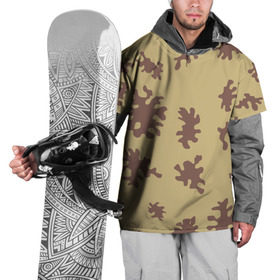 Накидка на куртку 3D с принтом Камуфляж Амеба РККА хаки в Тюмени, 100% полиэстер |  | Тематика изображения на принте: 