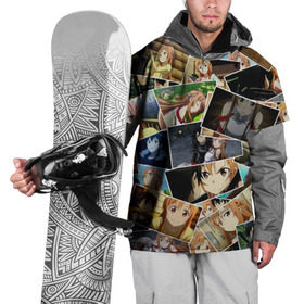 Накидка на куртку 3D с принтом Воспоминания в Тюмени, 100% полиэстер |  | Тематика изображения на принте: anime | sword art online | аниме | мастера меча онлайн