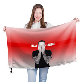 Флаг 3D с принтом BILLY TALENT в Тюмени, 100% полиэстер | плотность ткани — 95 г/м2, размер — 67 х 109 см. Принт наносится с одной стороны | aaron solowoniuk | afraid of heights | benjamin kowalewicz | billy talent | dead silence | ian michael d’sa | jonathan eric gallant | pezz | аарон соловонюк | альтернативный рок | бенджамин ковалевич | джонатан гэллант | иэн ди’сэй | канада | панк рок