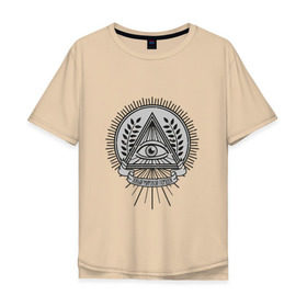 Мужская футболка хлопок Oversize с принтом Новый Мировой Порядок в Тюмени, 100% хлопок | свободный крой, круглый ворот, “спинка” длиннее передней части | big brother | dollar | illuminati | mason | power | swag | triangle | глаз | деньги | доллар | заговор | иллюминаты | масоны | мир | пирамида | порядок | рассвет | свет | свэг | сила | треугольник