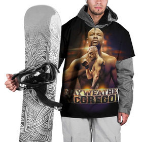 Накидка на куртку 3D с принтом Mayweather vs McGregor в Тюмени, 100% полиэстер |  | Тематика изображения на принте: конор макгрегор | флойд мейвезер
