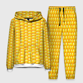 Мужской костюм 3D (с толстовкой) с принтом Сладкая вареная кукуруза в Тюмени,  |  | еда | кукуруза