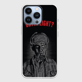 Чехол для iPhone 13 Pro с принтом Gotta light в Тюмени,  |  | 3 сезон | twin peaks | вынос мозга | дэвид линч | огоньку | совы не то чем кажутся | твин пикс | утоли жажду и уходи | это вода а это колодец