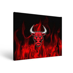 Холст прямоугольный с принтом Angry bull в Тюмени, 100% ПВХ |  | 3d | angry bull | in fire | бык | в огне | дым | животные | мощь | огненный | огонь | пламя | пожар | сила | стихия