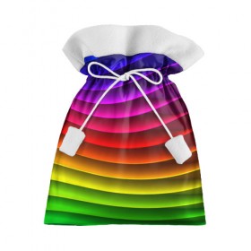 Подарочный 3D мешок с принтом Радужные цвета в Тюмени, 100% полиэстер | Размер: 29*39 см | радуга | цвет