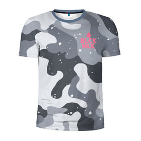 Мужская футболка 3D спортивная с принтом BLCK MLK PINKY в Тюмени, 100% полиэстер с улучшенными характеристиками | приталенный силуэт, круглая горловина, широкие плечи, сужается к линии бедра | black | camo | camouflagem | collection | milk | камо | камуфляж