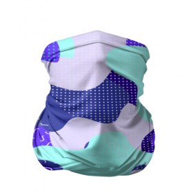 Бандана-труба 3D с принтом Fashion geometry в Тюмени, 100% полиэстер, ткань с особыми свойствами — Activecool | плотность 150‒180 г/м2; хорошо тянется, но сохраняет форму | Тематика изображения на принте: 