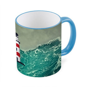 Кружка 3D с принтом Морской в Тюмени, керамика | ёмкость 330 мл | Тематика изображения на принте: 3d | blue | брызги | вмф | вода | военный | волны | исторический | капли | корабль | лето | море | моряк | океан | природа | фрегат | шторм
