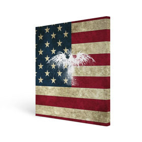 Холст квадратный с принтом Флаг США с белым орлом в Тюмени, 100% ПВХ |  | usa | америка | американец | америки | звездно полосатый | необычный | нью йорк | орел | соединенные | сша | флаг | штаты | янки
