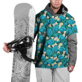 Накидка на куртку 3D с принтом Цветы в Тюмени, 100% полиэстер |  | Тематика изображения на принте: flowers | розы | ромашки | цветы