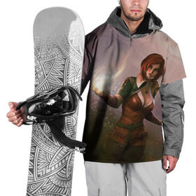 Накидка на куртку 3D с принтом Triss в Тюмени, 100% полиэстер |  | Тематика изображения на принте: witcher | ведьмак | витчер | геральд