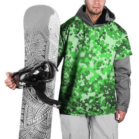 Накидка на куртку 3D с принтом Камуфляж зеленые соты в Тюмени, 100% полиэстер |  | армия | болото | зеленка | зеленый | камок | камуфляж | лес | маскировка | мундир | натовка | охотник | пазл | прикольный | рыбак | солдат | яркий