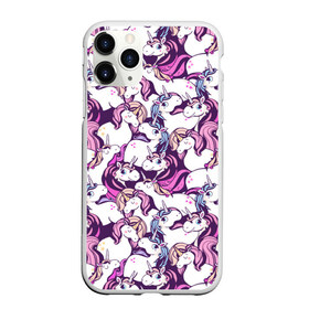 Чехол для iPhone 11 Pro матовый с принтом unicorn в Тюмени, Силикон |  | horse | mlp | pony | unicorn | единорог | лошадь | пони