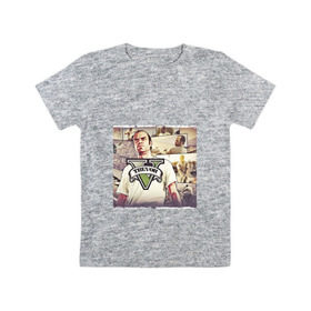 Детская футболка хлопок с принтом Тревор ГТА 5 в Тюмени, 100% хлопок | круглый вырез горловины, полуприлегающий силуэт, длина до линии бедер | Тематика изображения на принте: gta5 | gtav | philips | trevor | гта 5 | гтаv | тревор филипс