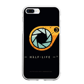 Чехол для iPhone 7Plus/8 Plus матовый с принтом Half-Life 3 в Тюмени, Силикон | Область печати: задняя сторона чехла, без боковых панелей | freeman | gordon | half | halflife | hl | life | гордон | лайф | фримен | халва | халф | халфлайф | халява