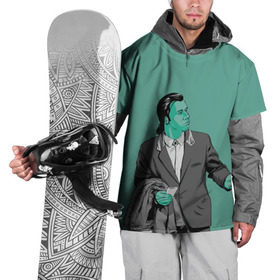 Накидка на куртку 3D с принтом Недоумевающий Винсент в Тюмени, 100% полиэстер |  | Тематика изображения на принте: pulp fiction | винсент вега | квентин | криминальное чтиво | мия уоллес | тарантино