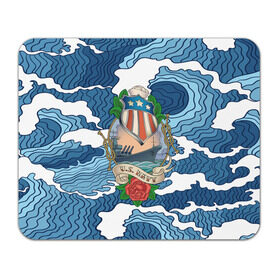 Коврик прямоугольный с принтом U.S.Navy в Тюмени, натуральный каучук | размер 230 х 185 мм; запечатка лицевой стороны | 3d | blue | брызги | вмф | вода | военный | волны | исторический | капли | корабль | лето | море | моряк | океан | природа | фрегат | шторм