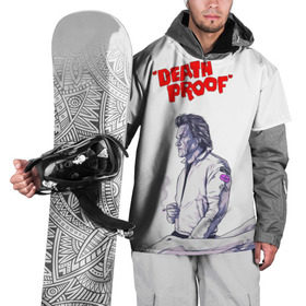 Накидка на куртку 3D с принтом Death proof в Тюмени, 100% полиэстер |  | stuntman mike | квентин | курт рассел | тарантино