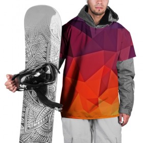 Накидка на куртку 3D с принтом Geometric в Тюмени, 100% полиэстер |  | abstract | abstraction | color | geometry | mirror | polygon | абстракция | геометрия | грани | линии | полигоны | сочетания | треугольники