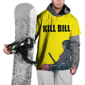 Накидка на куртку 3D с принтом Убить Билла в Тюмени, 100% полиэстер |  | kill bill | катана | квентин | меч | невеста | тарантино | ума турман