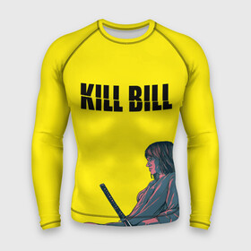 Мужской рашгард 3D с принтом Убить Билла в Тюмени,  |  | Тематика изображения на принте: kill bill | катана | квентин | меч | невеста | тарантино | ума турман