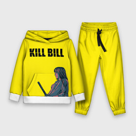 Детский костюм 3D (с толстовкой) с принтом Убить Билла в Тюмени,  |  | Тематика изображения на принте: kill bill | катана | квентин | меч | невеста | тарантино | ума турман