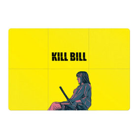 Магнитный плакат 3Х2 с принтом Убить Билла в Тюмени, Полимерный материал с магнитным слоем | 6 деталей размером 9*9 см | Тематика изображения на принте: kill bill | катана | квентин | меч | невеста | тарантино | ума турман