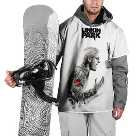 Накидка на куртку 3D с принтом Linkin Park в Тюмени, 100% полиэстер |  | Тематика изображения на принте: chester | rip | альтернатива | линкин парк | рок | солист | умер честер беннингтон