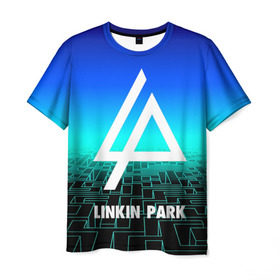 Мужская футболка 3D с принтом Linkin Park в Тюмени, 100% полиэфир | прямой крой, круглый вырез горловины, длина до линии бедер | 3d | chester bennington | grey daze | linkin park | stone temple pilots | альтернатива | беннингтон | музыка | честер