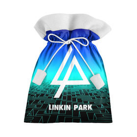 Подарочный 3D мешок с принтом Linkin Park в Тюмени, 100% полиэстер | Размер: 29*39 см | 3d | chester bennington | grey daze | linkin park | stone temple pilots | альтернатива | беннингтон | музыка | честер