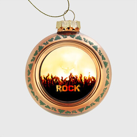 Стеклянный ёлочный шар с принтом Rock концерт в Тюмени, Стекло | Диаметр: 80 мм | rock | в толпу | гитара | группа | дым | жанр | концерт | металл | музыка | надпись | панк | певец | песня | прыжок | рок | рок н рол | руки | стиль | хард | хой | я люблю рок