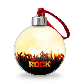 Ёлочный шар с принтом Rock концерт в Тюмени, Пластик | Диаметр: 77 мм | rock | в толпу | гитара | группа | дым | жанр | концерт | металл | музыка | надпись | панк | певец | песня | прыжок | рок | рок н рол | руки | стиль | хард | хой | я люблю рок