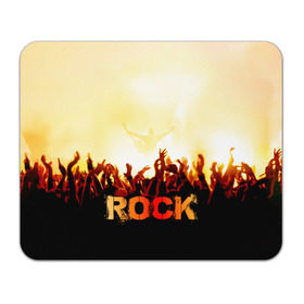 Коврик прямоугольный с принтом Rock концерт в Тюмени, натуральный каучук | размер 230 х 185 мм; запечатка лицевой стороны | Тематика изображения на принте: rock | в толпу | гитара | группа | дым | жанр | концерт | металл | музыка | надпись | панк | певец | песня | прыжок | рок | рок н рол | руки | стиль | хард | хой | я люблю рок